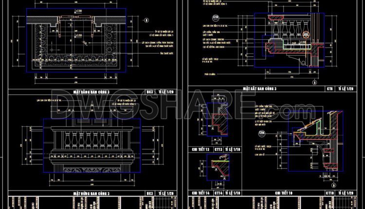 426. Download Of Cad Drawings Of European Architectural Details (4)