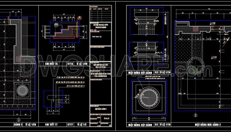 426. Download Of Cad Drawings Of European Architectural Details (6)