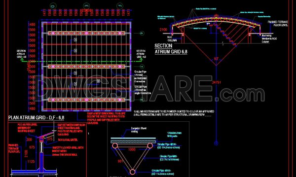 12 months ago
                

                
             875640. Free DWG CAD Drawings of Double Staircase Atrium Elevations and Sections