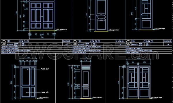 12 months ago
                

                
             663695. Download Free Detailed CAD Drawings of Doors and Windows