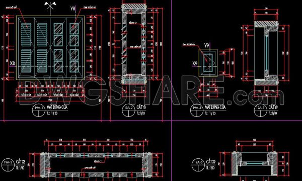 12 months ago
                

                
             301698. Download Free Detailed CAD Drawings of Doors and Windows