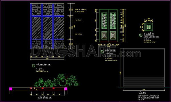 699. Get Free Detailed CAD Drawings of Doors and Windows for Download