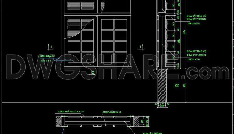 700. Download Free Detailed CAD Drawings of Doors and Windows (3)
