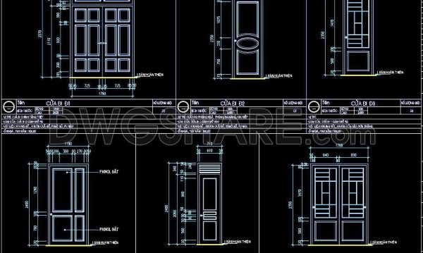 12 months ago
                

                
             581702. Free Detailed CAD Drawings Of Doors, Windows For Download