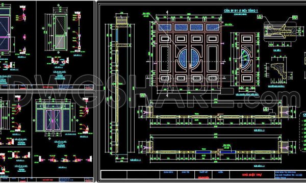 11 months ago
                

                
             662703. Download Free DWG CAD Details of Doors and Windows