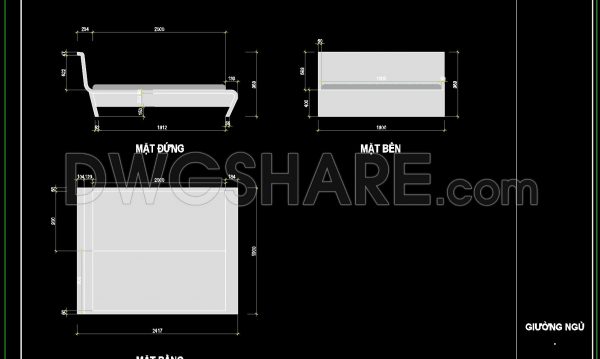 12 months ago
                

                
             27074. Free Download Bed CAD Shop Drawing