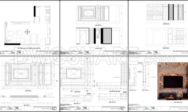 12 months ago
                

                
             1,18676. Free CAD Drawings of Apartment Interior Design Living Room and Kitchen