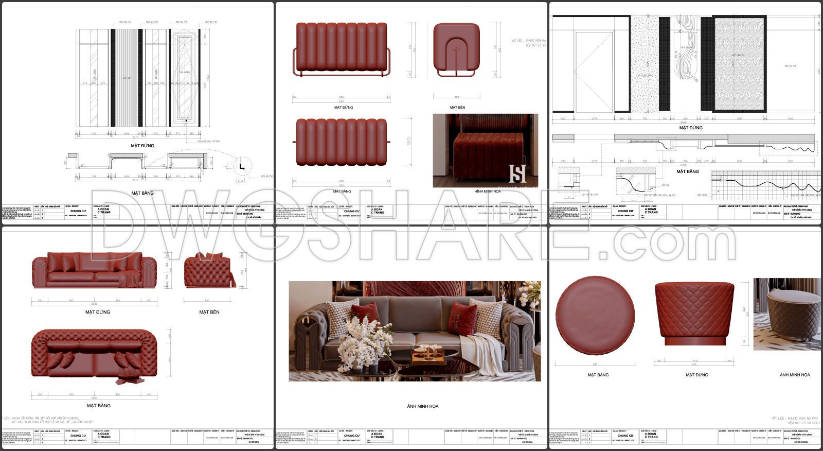 76. Free CAD Drawings of Apartment Interior Design Living Room and Kitchen (2)