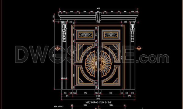 11 months ago
                

                
             785762. Download CAD Drawings of Detailed Entrance Door and Classical Glass Partition