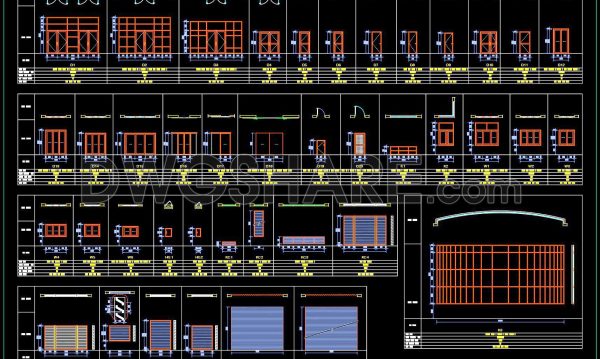 11 months ago
                

                
             864767. Download Free DWG CAD Details of Doors and Windows