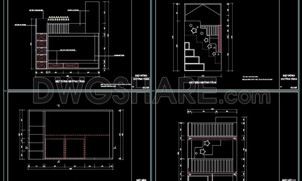 11 months ago
                

                
             59288. Download CAD Drawings of Bunk Bed for Kids – Free