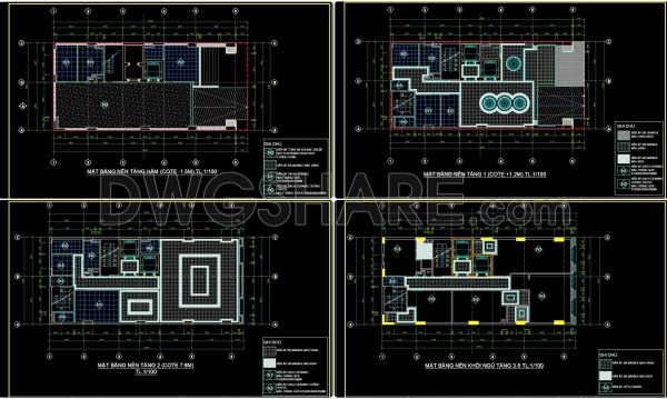 10 months ago
                

                
             288128. Free Download CAD Floor Tile Layout – 11-Story Building Design
