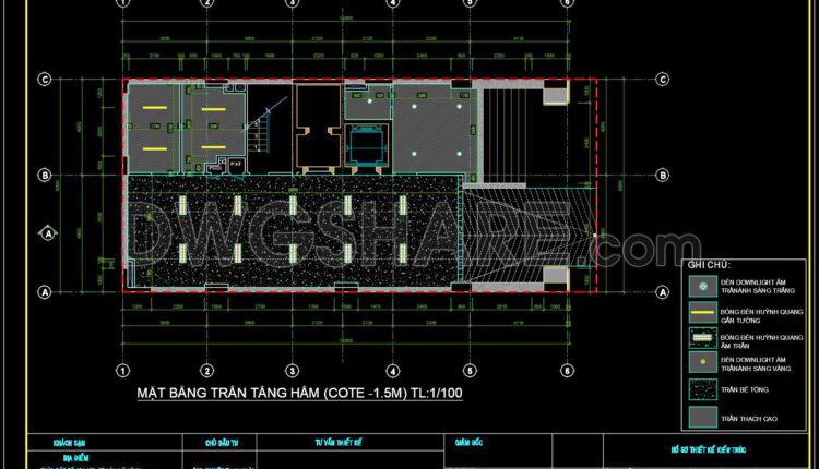 190. Get FREE CAD Drawings for the 12-Story Townhouse Ceiling Layout (4)