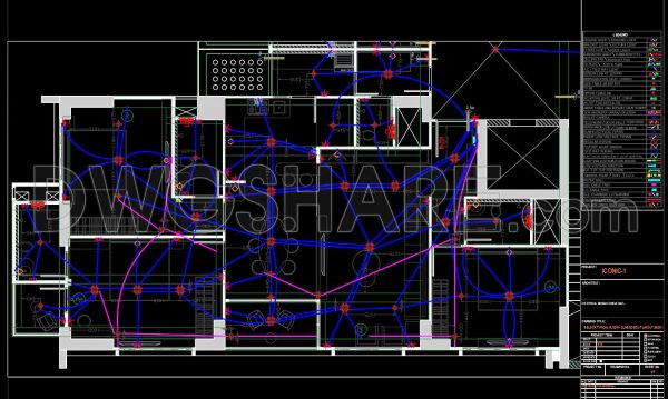 10 months ago
                

                
             2,390192. Free Download – AutoCAD Electrical Lighting and Power Layout for ICONIC-1 Apartment