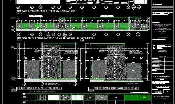 10 months ago
                

                
             450208. FREE Technical CAD Wall Fence Plan & Elevation
