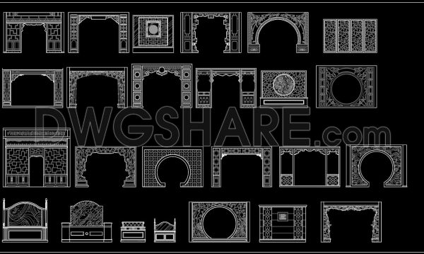 10 months ago
                

                
             709226. Download Free CAD Blocks of Classic and Oriental Decorative Designs
