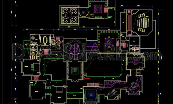 11 months ago
                

                
             2,56129. Guilin Intangible Cultural Heritage Exhibition Hall Floor Plan – Free CAD Drawing Download