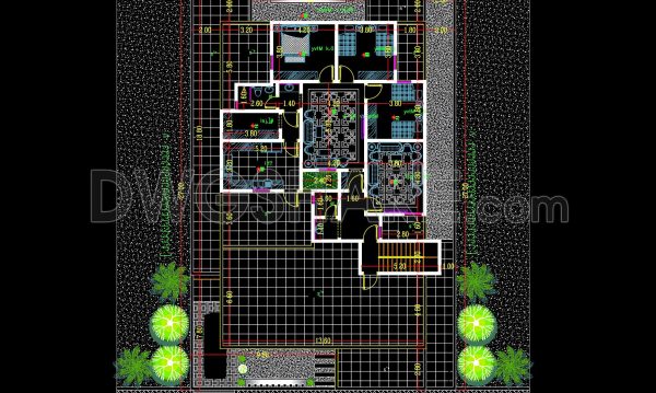 10 months ago
                

                
             1,072292. Free Download of 18m x 27m Residential Floor Plan CAD Drawing