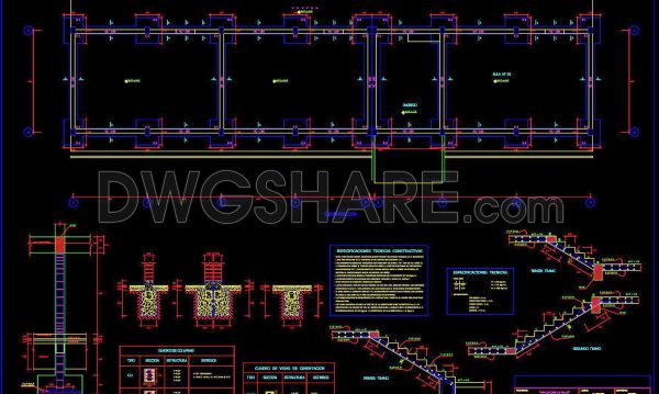 30. Free Download CAD Drawings of School Classroom Expansion Project