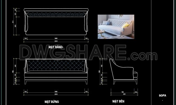 10 months ago
                

                
             39531. Free Download CAD Drawings of Luxury Sofa with Full Dimensions