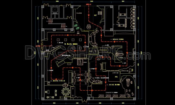 10 months ago
                

                
             2,53632. Shaman Culture Experience Center – Exhibition Hall Floor Plan – Free CAD Drawing Download