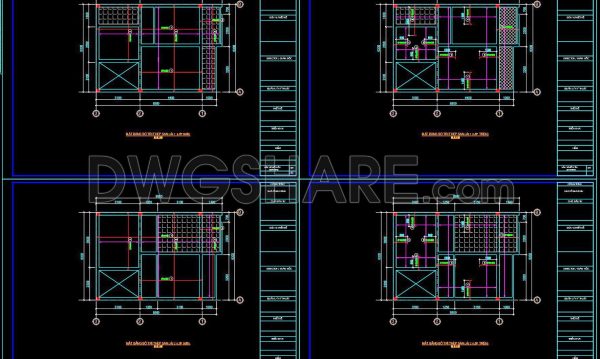 10 months ago
                

                
             322334. Free Download of Structural CAD Drawings for 6.2m x 8.5m Reinforced Concrete Townhouse