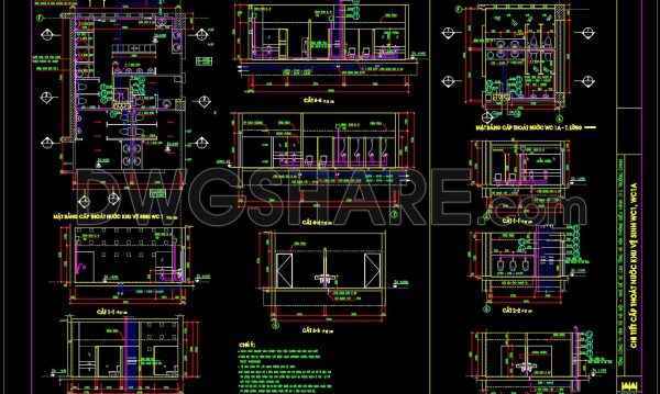 10 months ago
                

                
             427413. Public Restroom CAD Detail Drawings Free Download