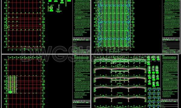 11 months ago
                

                
             873456. Free Steel Structure Shop Drawings – Roof Framing & Connection Details