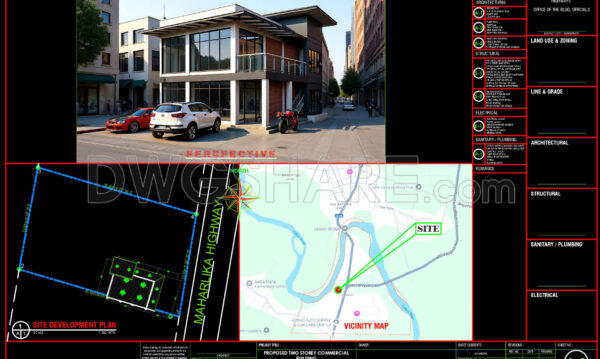 11 months ago
                

                
             1,65048. Free Download CAD Drawings of Proposed Two-Storey Commercial Building