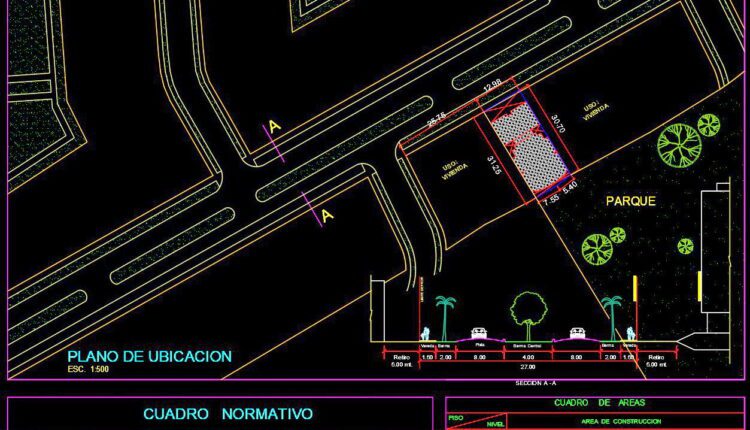 48. Free Download Complete 16-Storey Residential Building Architectural AutoCAD DWG Drawings (7)