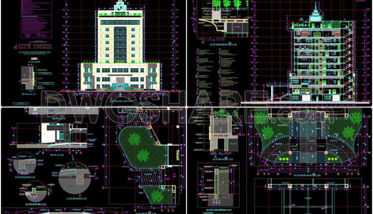 53. Download Complete Architectural Design Drawings Of A 12-storey Office Building (4)