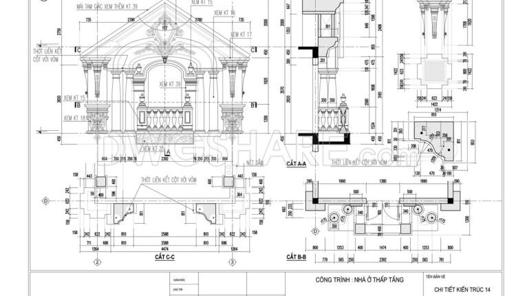 568. Download Of Cad Drawings Of European Classical Architectural Details (11)