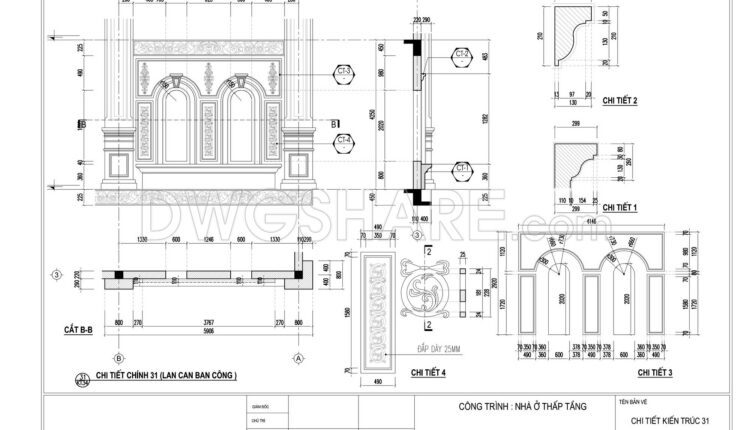 568. Download Of Cad Drawings Of European Classical Architectural Details (5)