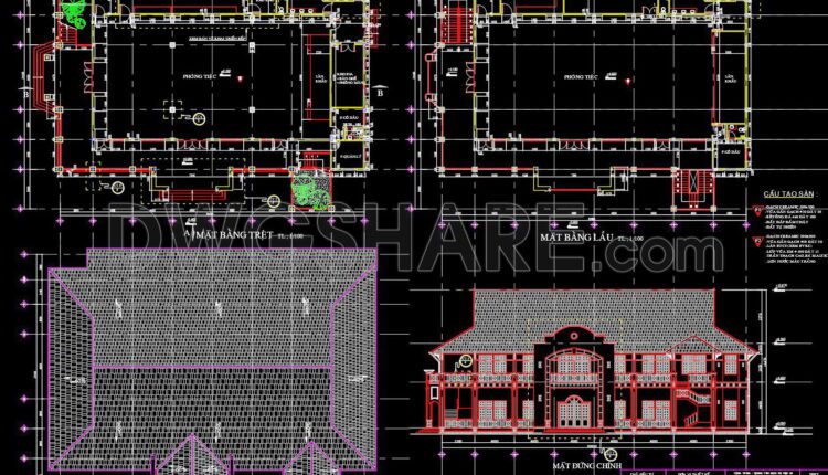 57. Download Architectural Drawings Of A 2-story Asian-style Restaurant (2)