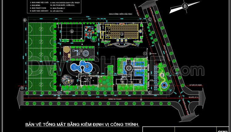 58. Free Download Of The Architectural Master Plan Drawings Of A 2,800m2 Wedding Convention Center