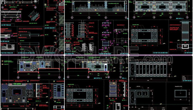 59. Download Of 3-story Coffee Shop Layout Cad Drawings (6)