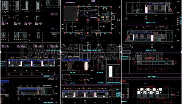 59. Download Of 3-story Coffee Shop Layout Cad Drawings (7)