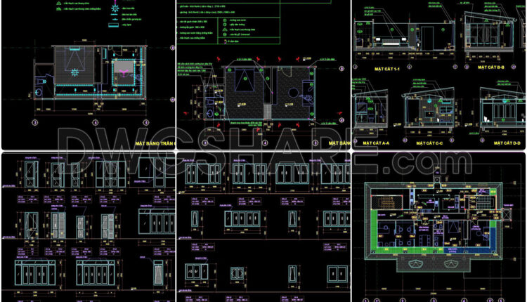 59. Download Of 3-story Coffee Shop Layout Cad Drawings (9)