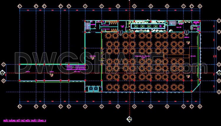 60. Free Download Of 2250m2 Restaurant Functional Layout Plan