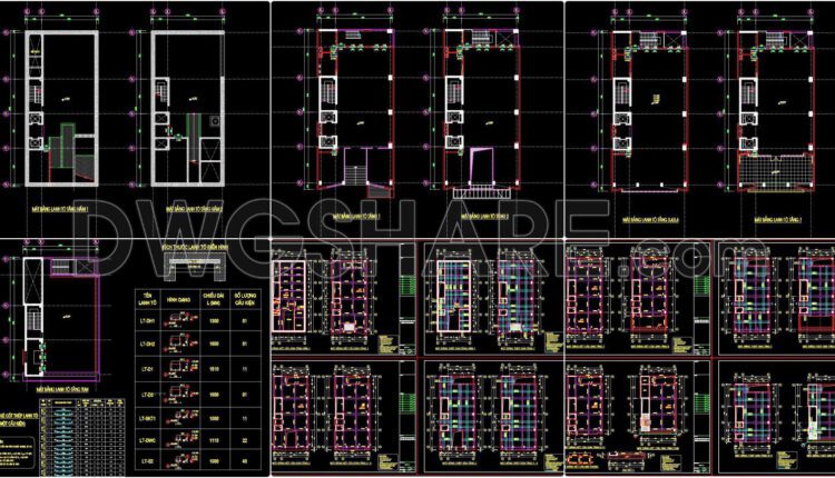 70. Download Full 12-story Office Building Design Cad Drawings – Architecture, Structure, And Mep (4)