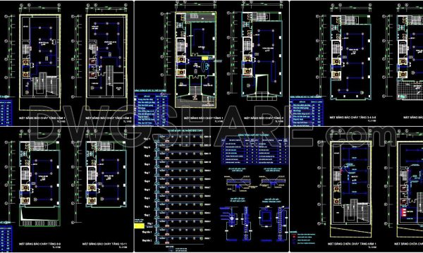11 months ago
                

                
             1,92670. Free Download of Fire Protection System Drawings for a 12-Story Office Building