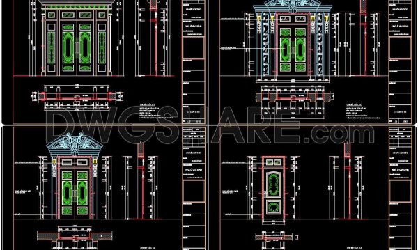 11 months ago
                

                
             731720. Download Free DWG CAD Details of Doors and Windows