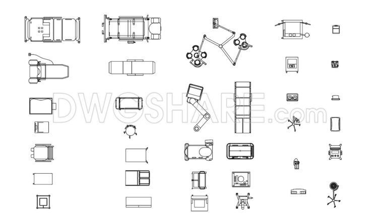 77. Free Download CAD Blocks of Medical Equipment (1)