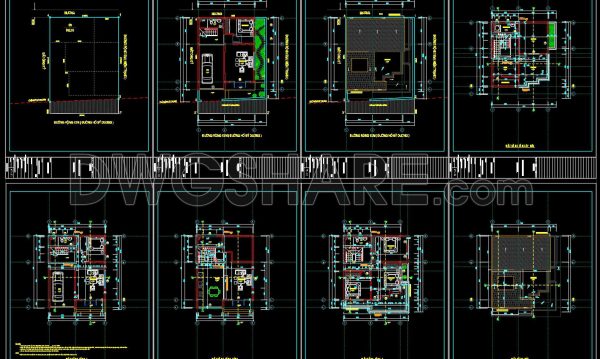10 months ago
                

                
             1,611789. Download free architectural layout plan drawings of an 8-meter-frontage residential house