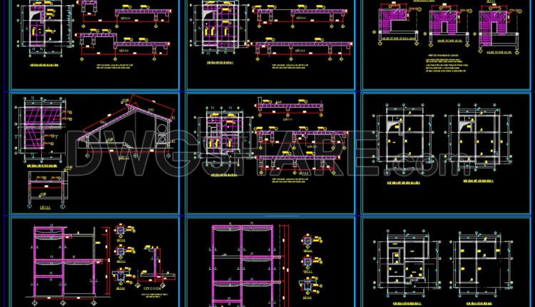 789. Download Full Architectural, Structural, And Mep Drawings For An 8m Residential House (7)