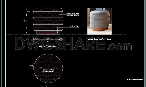 10 months ago
                

                
             29893. Free download technical details Upholstered Ottoman