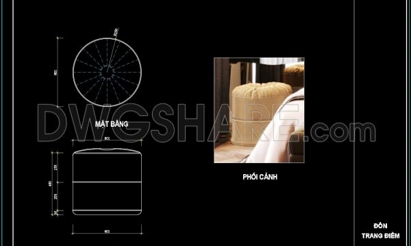 9 months ago
                

                
             176115. Free Download Bedroom Stool Detail CAD Drawing