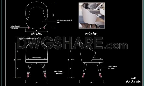 9 months ago
                

                
             382166. Detailed Dining Chair CAD Drawing – Free Download with Dimensions