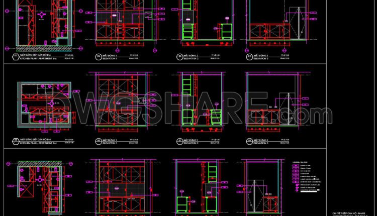 176.-free-download-cad-kitchen-design-drawings-apartment-floor-plan-and-elevations