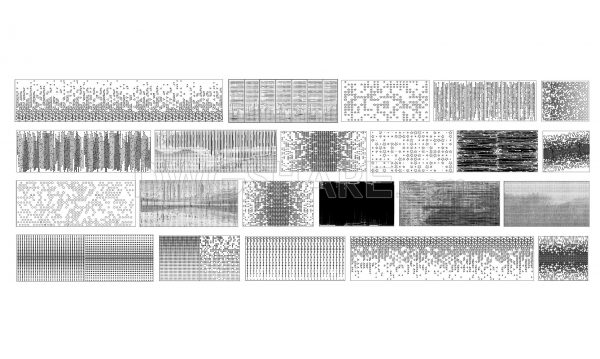 228. Free Download Perforated Panel CAD Drawing